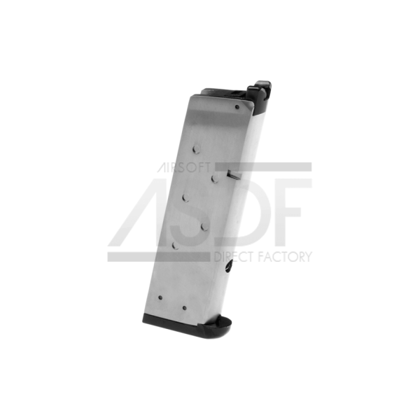 WE - Chargeur M1911 MEU GBB 15rds Silver-21884