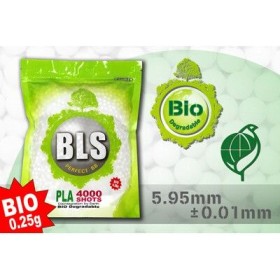 BLS - BILLE AIRSOFT 0.25GR BIODEGRADABLE-27112