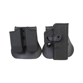 BIG DRAGON - HOLSTER RIGIDE POUR G17 ET PORTE CHARGEUR-27581