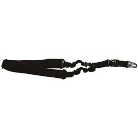 MFH - Sangle noire 1 point bungee (elastique) avec clip.-2827