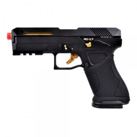 HFC - PISTOLET A GAZ AG-17 BLACK CANON OR-28993