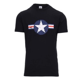 VAN OS - T-SHIRT TYPE WWII GUERRE MONDIAL NOIR-29451