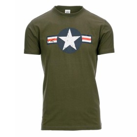 VAN OS - T-SHIRT TYPE WWII GUERRE MONDIAL VERT-29454