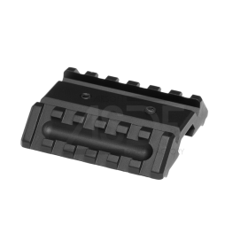 Element - Metal Dual Offset Rail Interface Mount - Black