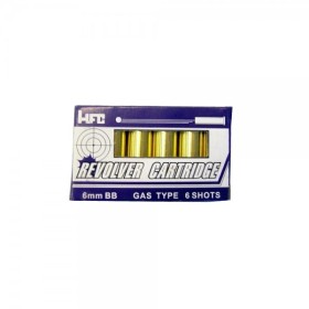 HFC - CARTOUCHE POUR REVOLVER PACK 6 PIECES
