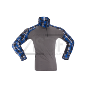 INVADER GEAR - FLANNEL COMBAT SHIRT BLEU