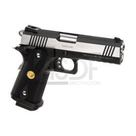 WE - HI-CAPA 4.3 OPS SILVER FULL METAL GBB
