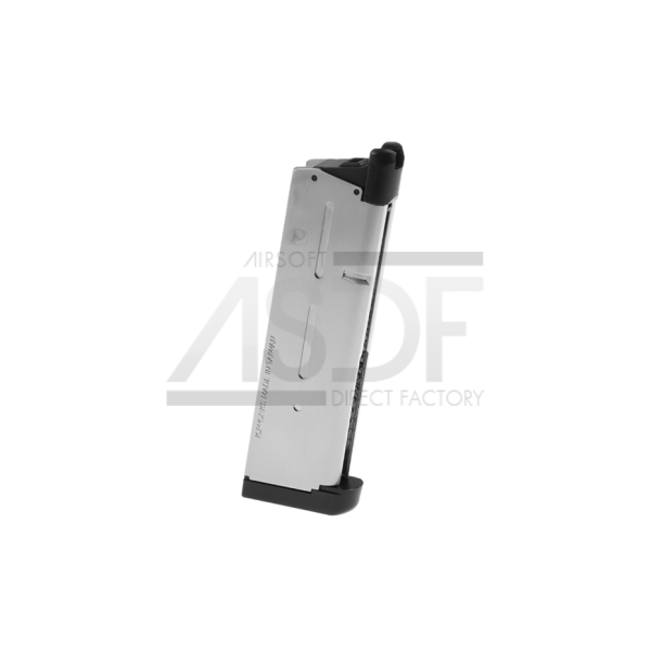 KJ Works - Chargeur M1911 MEU GBB 24rds - Silver