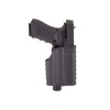NUPROL - HOLSTER POUR GLOCK AVEC LAMPE RIGIDE
