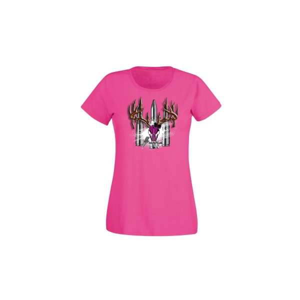 SUPRA - T-SHIRT ROSE POUR FEMME