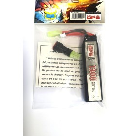 TACTICAL OPS - BATTERIE LIPO 11.1V 1300MAH