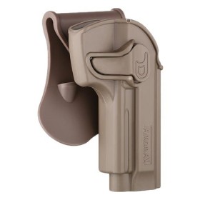 AMOMAX - HOLSTER RIGIDE G2 GLOCK TAN