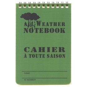 MFH - Cahier ETANCHE WATERPROOF - 10X15