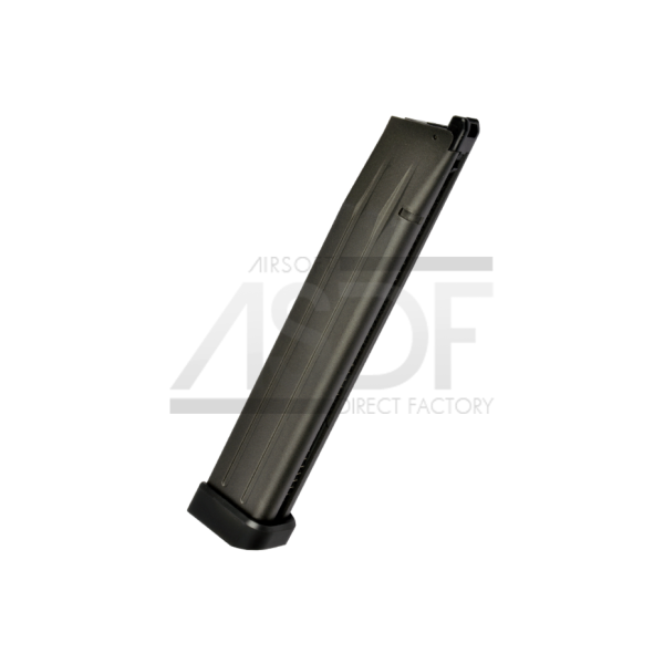WE - Chargeur Hi-Capa 5.1 GBB Extended Capacity 50rds - Black